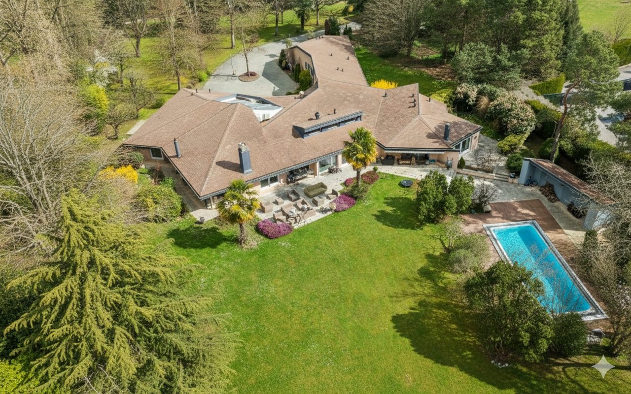 Superbe villa d'architecte avec fort potentiel