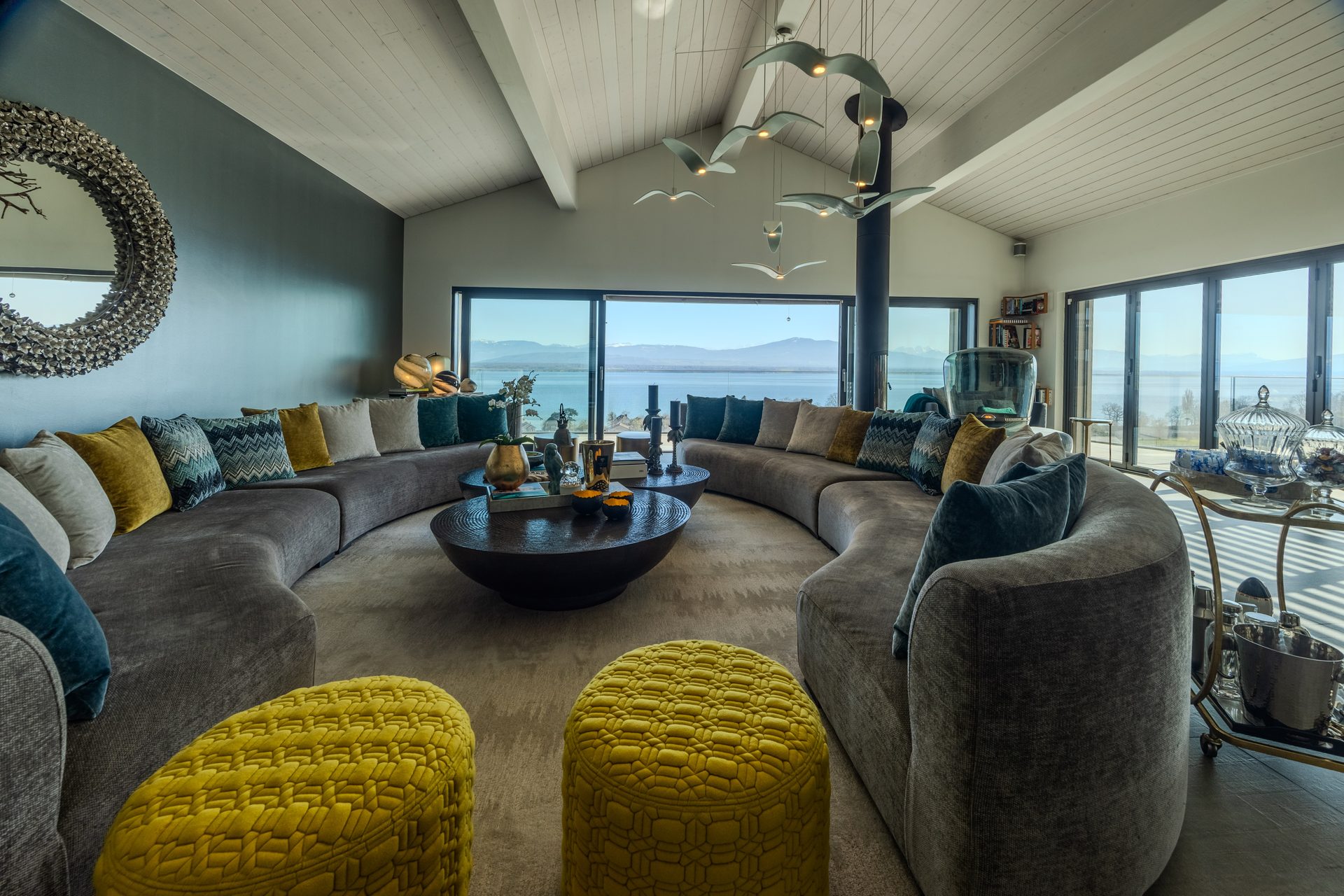 Maison d’architecte avec vue panoramique sur le Léman — photo 2