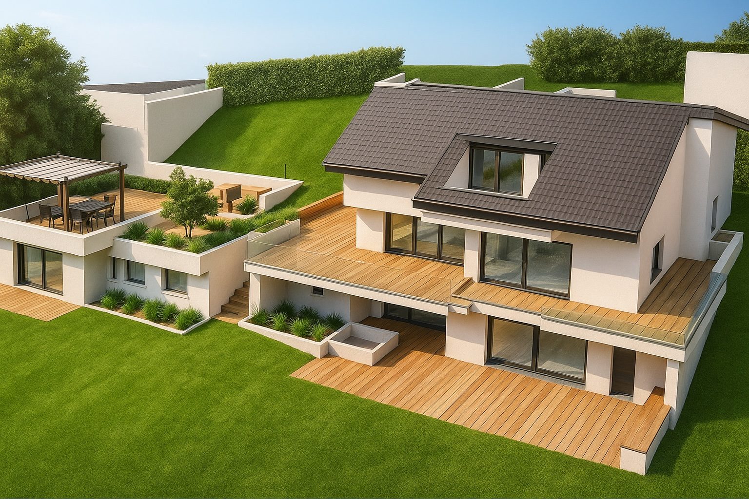 Projet de rénovation - Élégante propriété avec vue lac protégée — vue principale